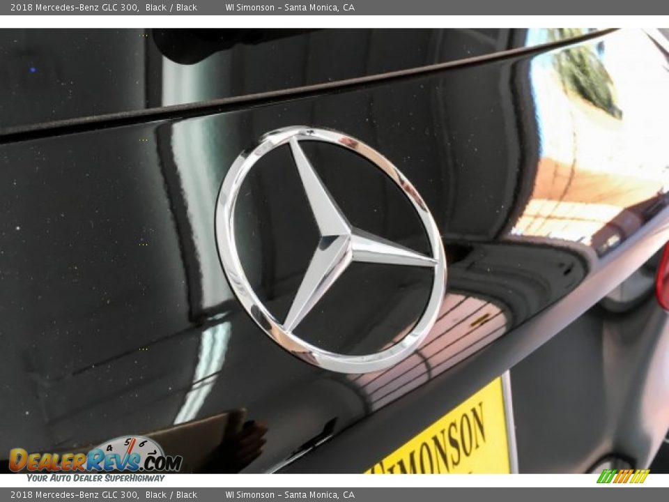 2018 Mercedes-Benz GLC 300 Black / Black Photo #28