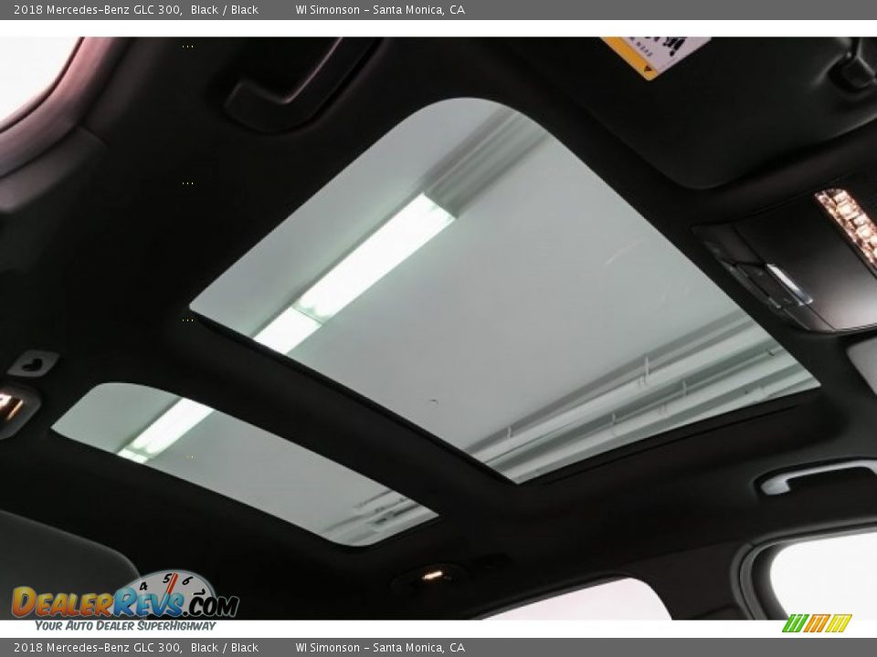 2018 Mercedes-Benz GLC 300 Black / Black Photo #30