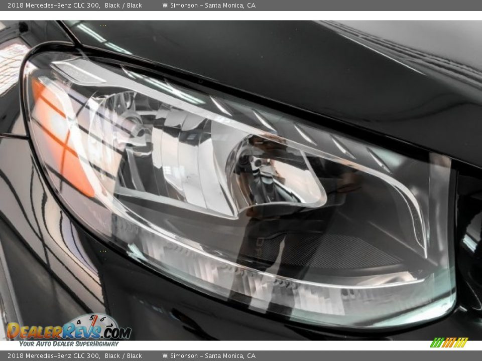 2018 Mercedes-Benz GLC 300 Black / Black Photo #33