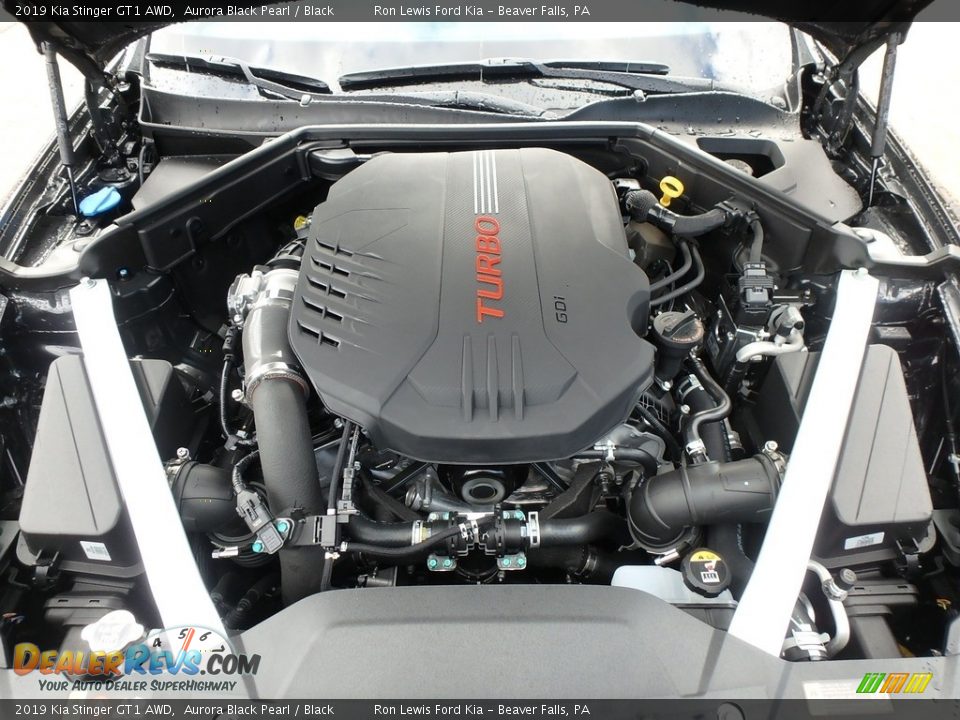 2019 Kia Stinger GT1 AWD 3.3 Liter GDI Turbocharged DOHC 24-Valve CVVT V6 Engine Photo #7