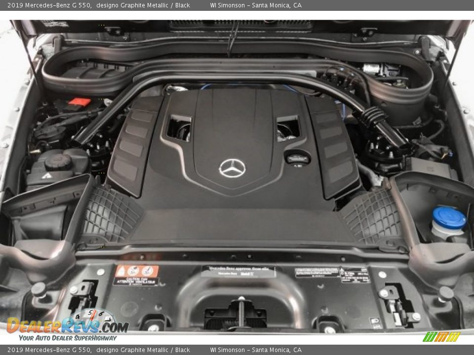 2019 Mercedes-Benz G 550 4.0 Liter biturbo DOHC 32-Valve VVT V8 Engine Photo #9