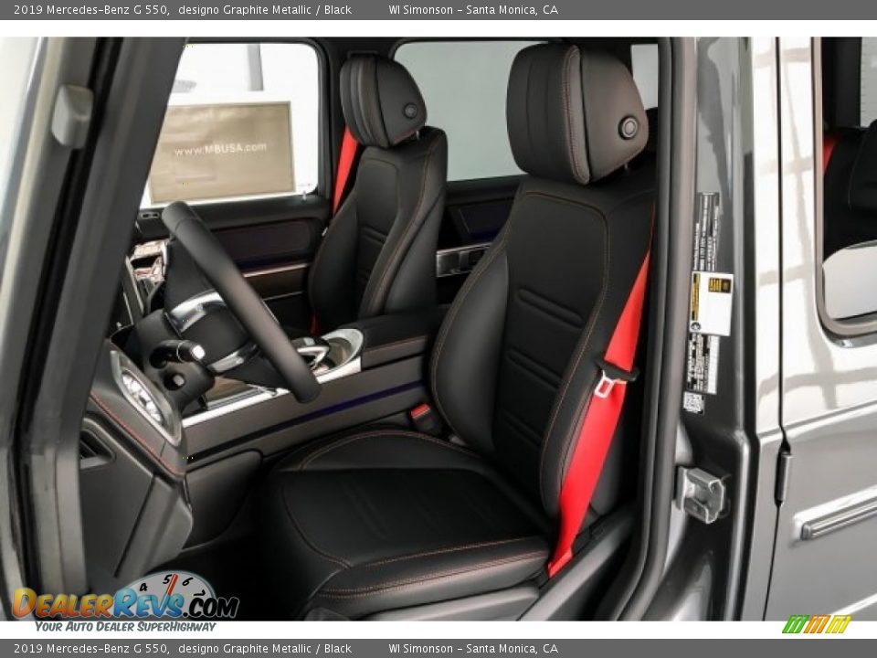 Front Seat of 2019 Mercedes-Benz G 550 Photo #15