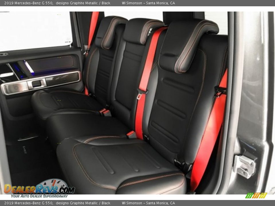 Rear Seat of 2019 Mercedes-Benz G 550 Photo #17