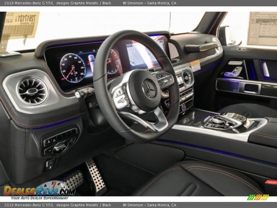 Black Interior - 2019 Mercedes-Benz G 550 Photo #23