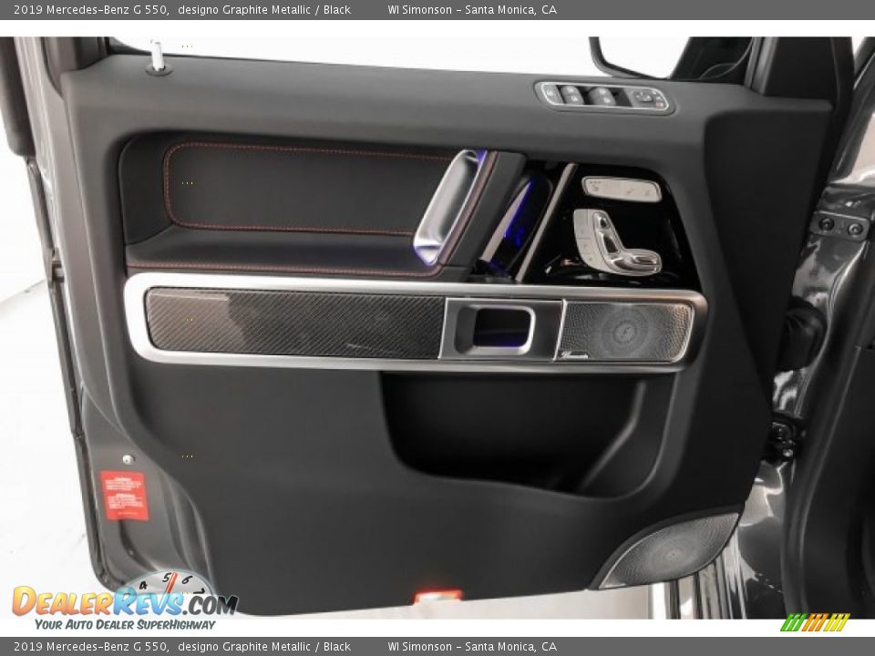 Door Panel of 2019 Mercedes-Benz G 550 Photo #26