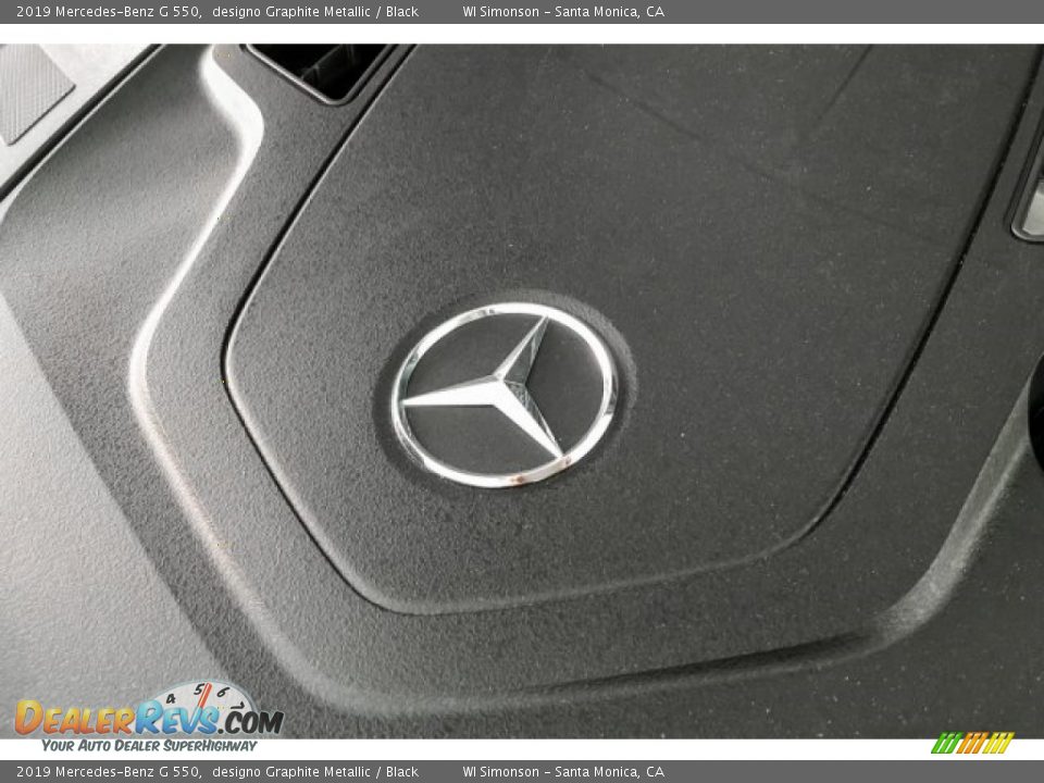 2019 Mercedes-Benz G 550 designo Graphite Metallic / Black Photo #32