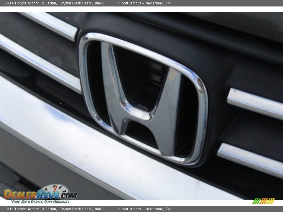 2014 Honda Accord LX Sedan Crystal Black Pearl / Black Photo #4