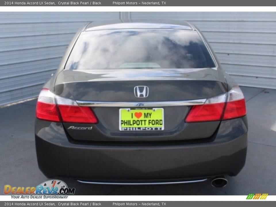 2014 Honda Accord LX Sedan Crystal Black Pearl / Black Photo #9