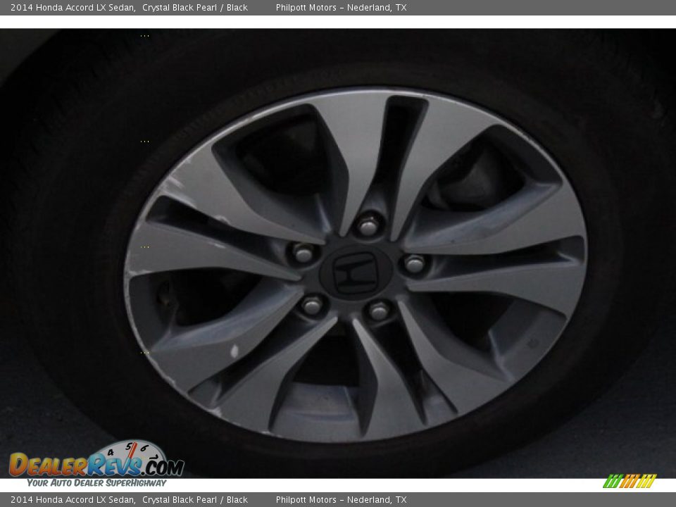 2014 Honda Accord LX Sedan Crystal Black Pearl / Black Photo #13