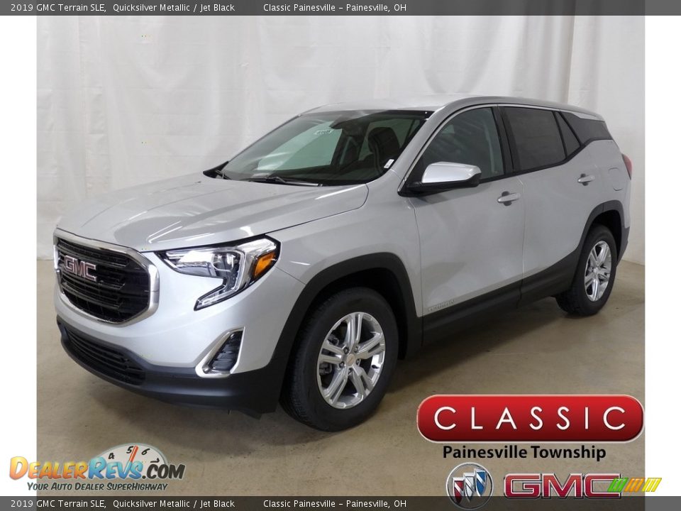 2019 GMC Terrain SLE Quicksilver Metallic / Jet Black Photo #1