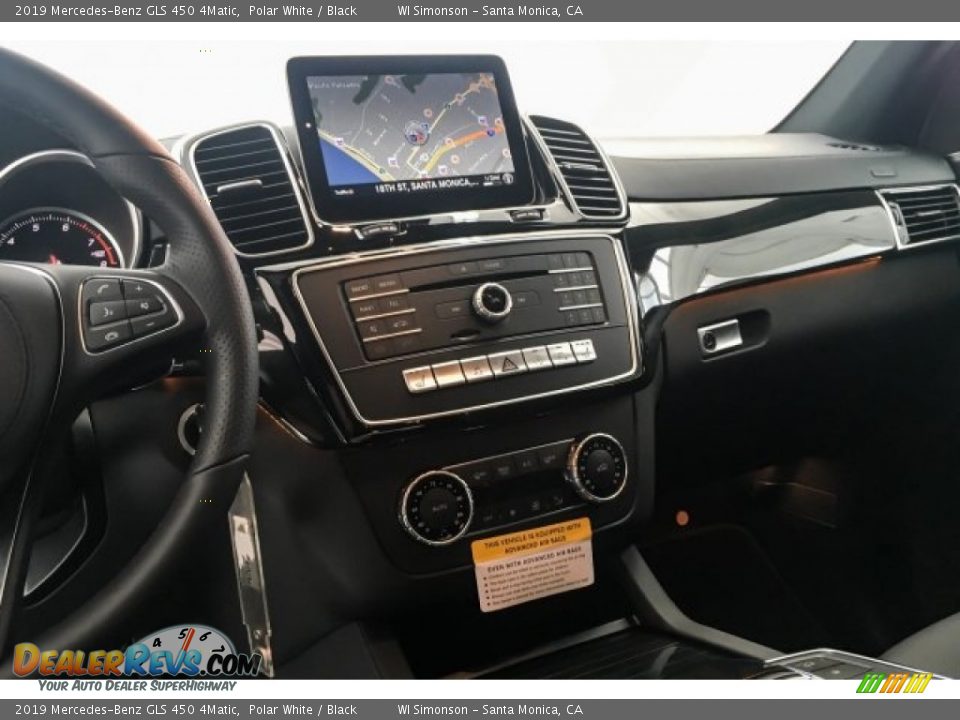 2019 Mercedes-Benz GLS 450 4Matic Polar White / Black Photo #6