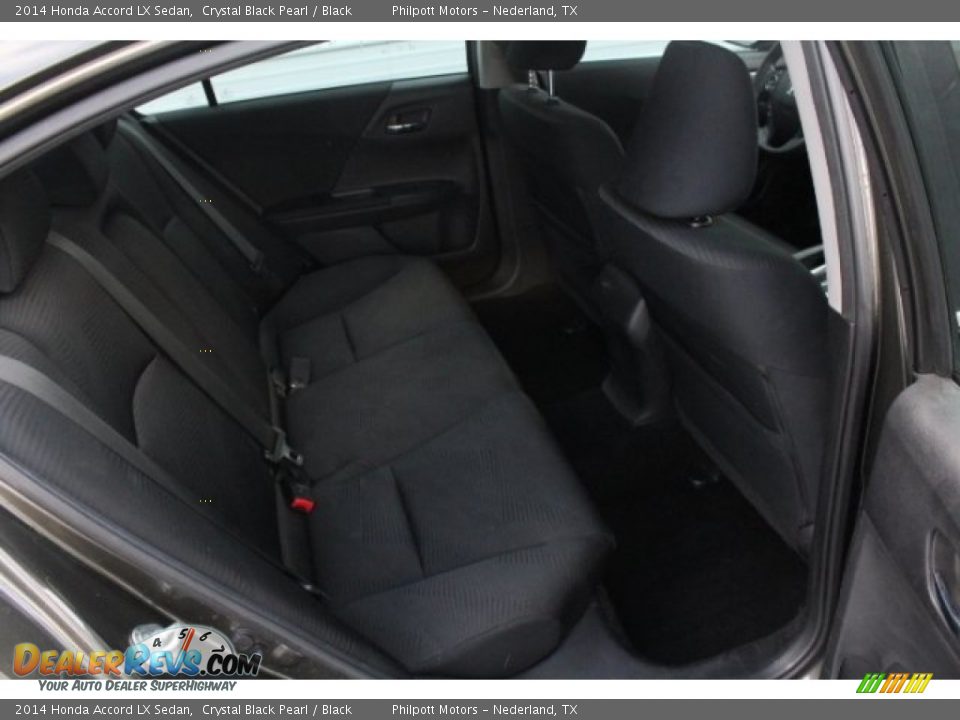 2014 Honda Accord LX Sedan Crystal Black Pearl / Black Photo #31