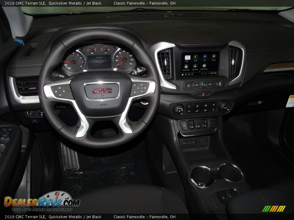 2019 GMC Terrain SLE Quicksilver Metallic / Jet Black Photo #8