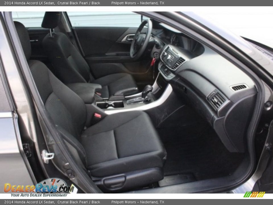 2014 Honda Accord LX Sedan Crystal Black Pearl / Black Photo #34