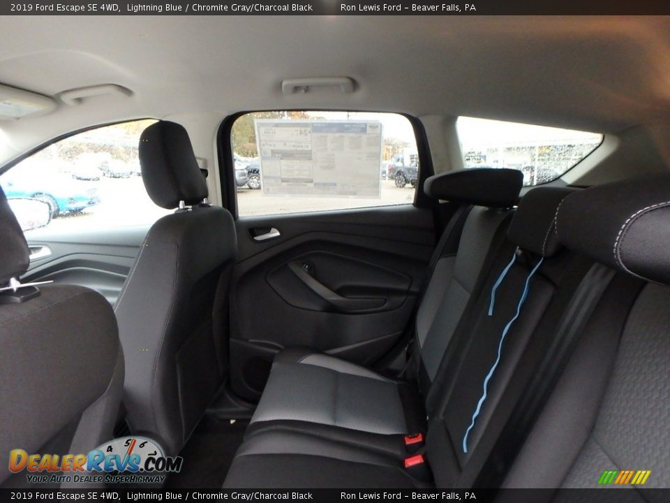 Rear Seat of 2019 Ford Escape SE 4WD Photo #12