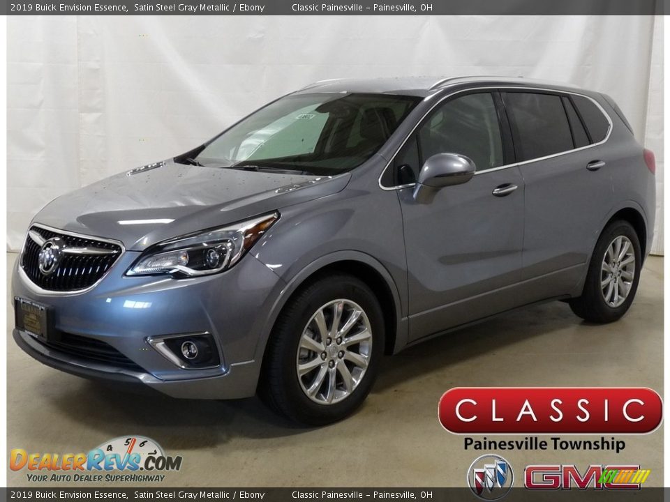2019 Buick Envision Essence Satin Steel Gray Metallic / Ebony Photo #1