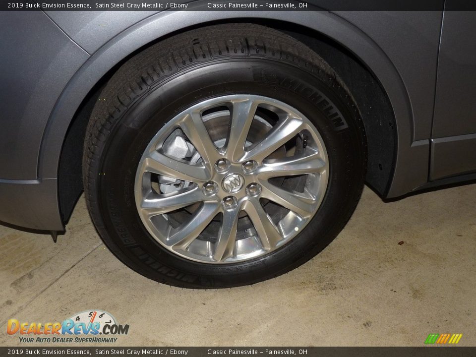 2019 Buick Envision Essence Satin Steel Gray Metallic / Ebony Photo #5