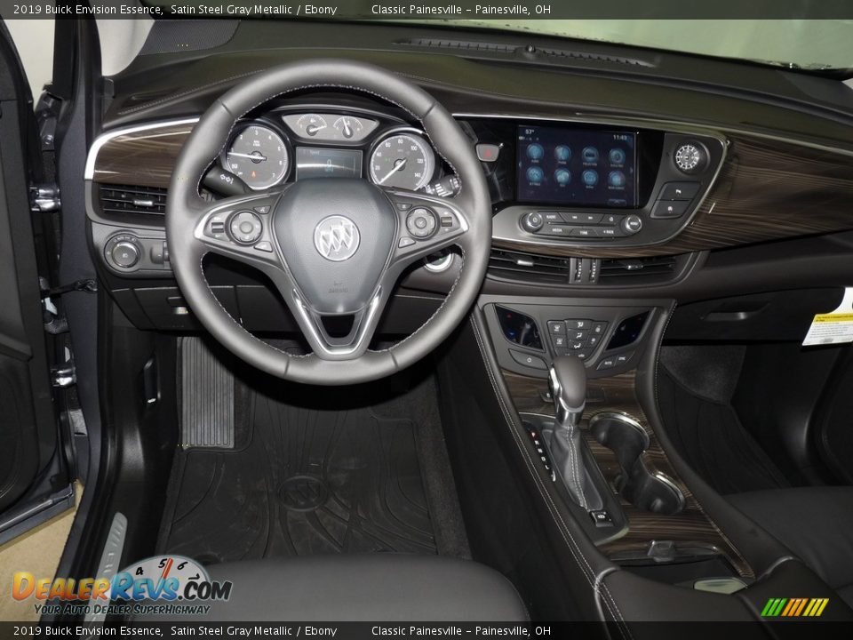 2019 Buick Envision Essence Satin Steel Gray Metallic / Ebony Photo #8