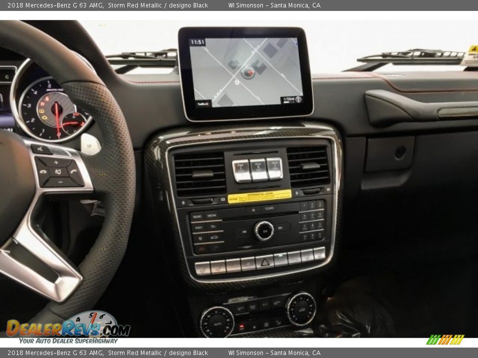 Controls of 2018 Mercedes-Benz G 63 AMG Photo #5