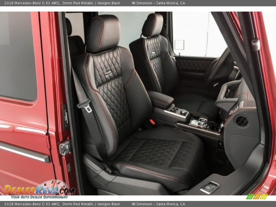 Front Seat of 2018 Mercedes-Benz G 63 AMG Photo #6