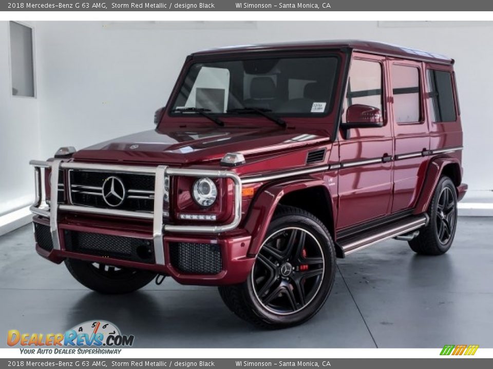 Front 3/4 View of 2018 Mercedes-Benz G 63 AMG Photo #12