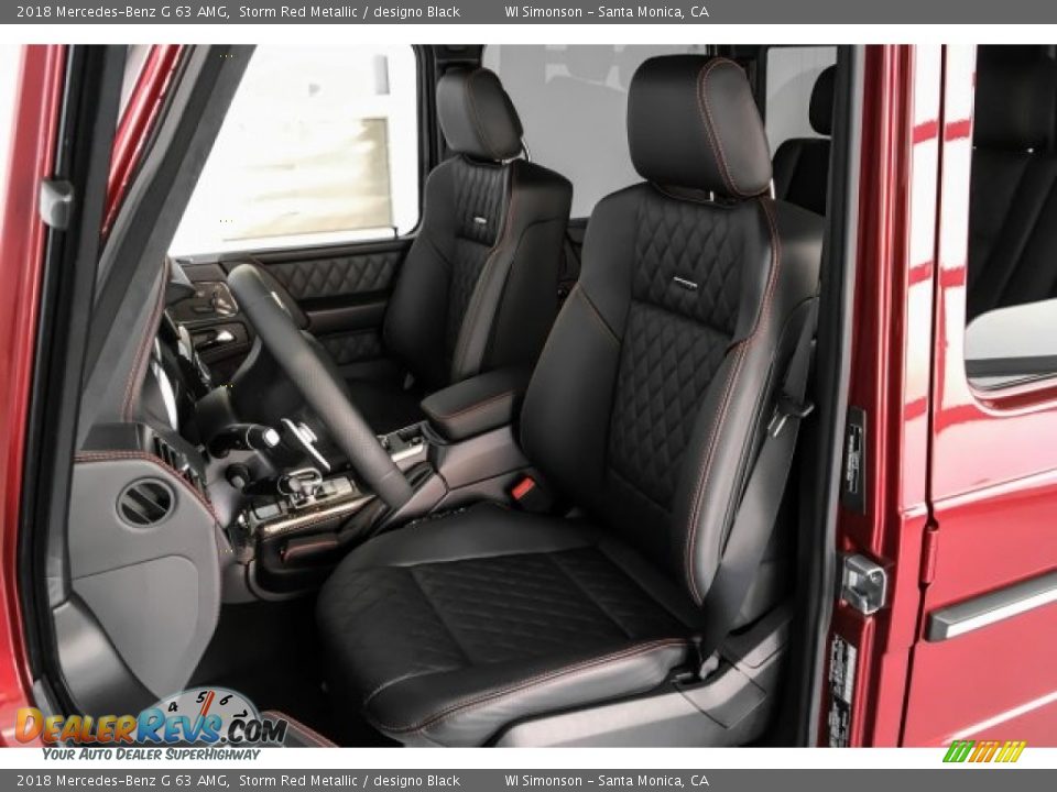 Front Seat of 2018 Mercedes-Benz G 63 AMG Photo #17