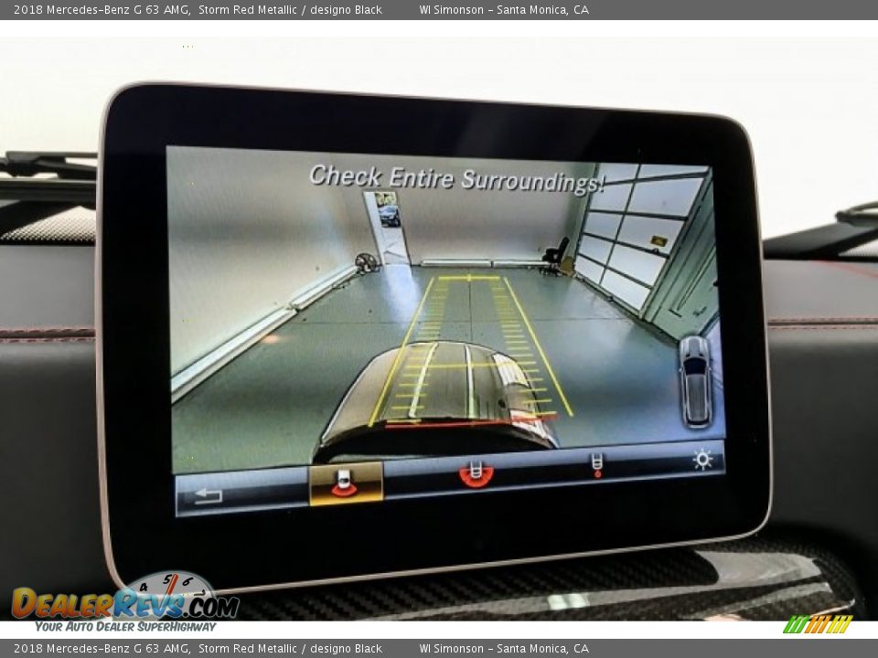 2018 Mercedes-Benz G 63 AMG Storm Red Metallic / designo Black Photo #23