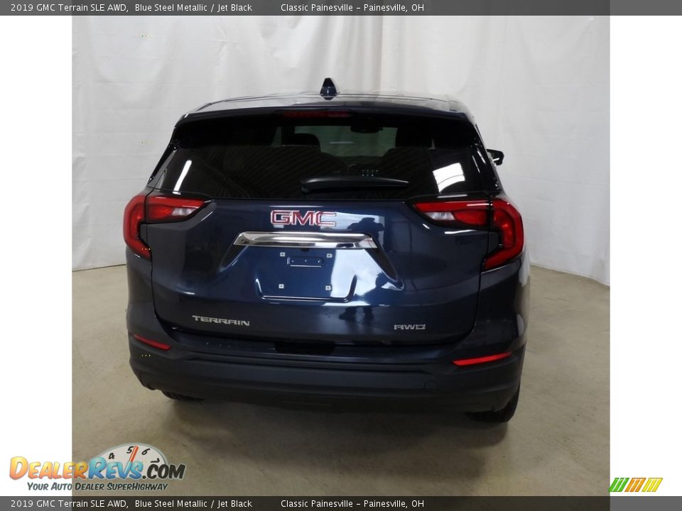 2019 GMC Terrain SLE AWD Blue Steel Metallic / Jet Black Photo #3