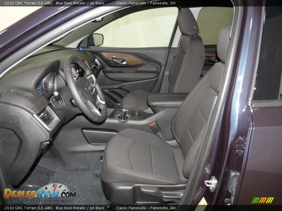2019 GMC Terrain SLE AWD Blue Steel Metallic / Jet Black Photo #6