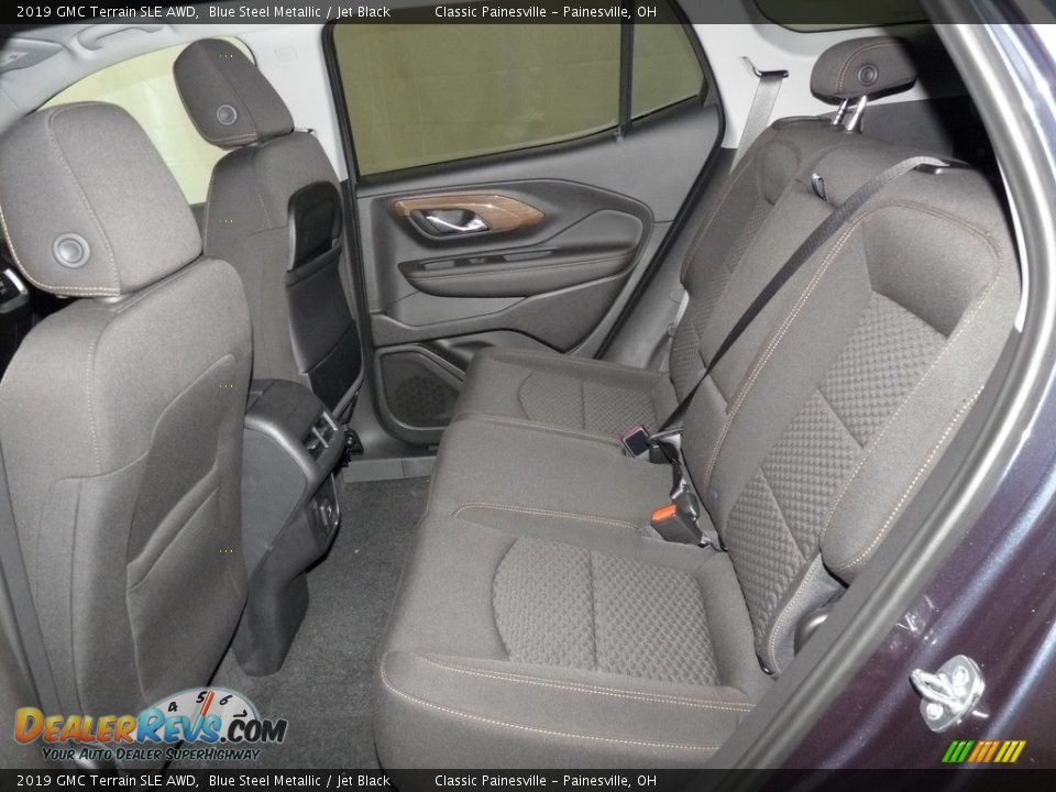 2019 GMC Terrain SLE AWD Blue Steel Metallic / Jet Black Photo #7