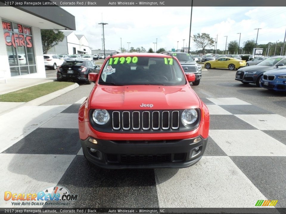 2017 Jeep Renegade Latitude Colorado Red / Black Photo #2