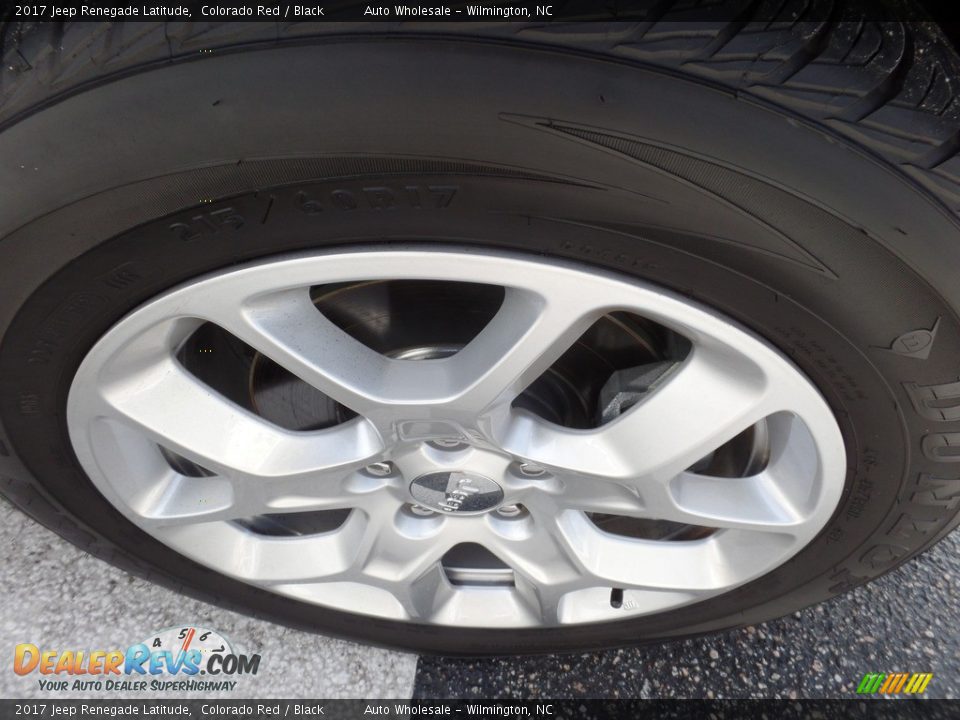 2017 Jeep Renegade Latitude Colorado Red / Black Photo #7