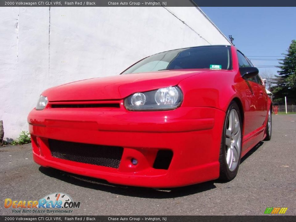 2000 Volkswagen GTI GLX VR6 Flash Red / Black Photo #1