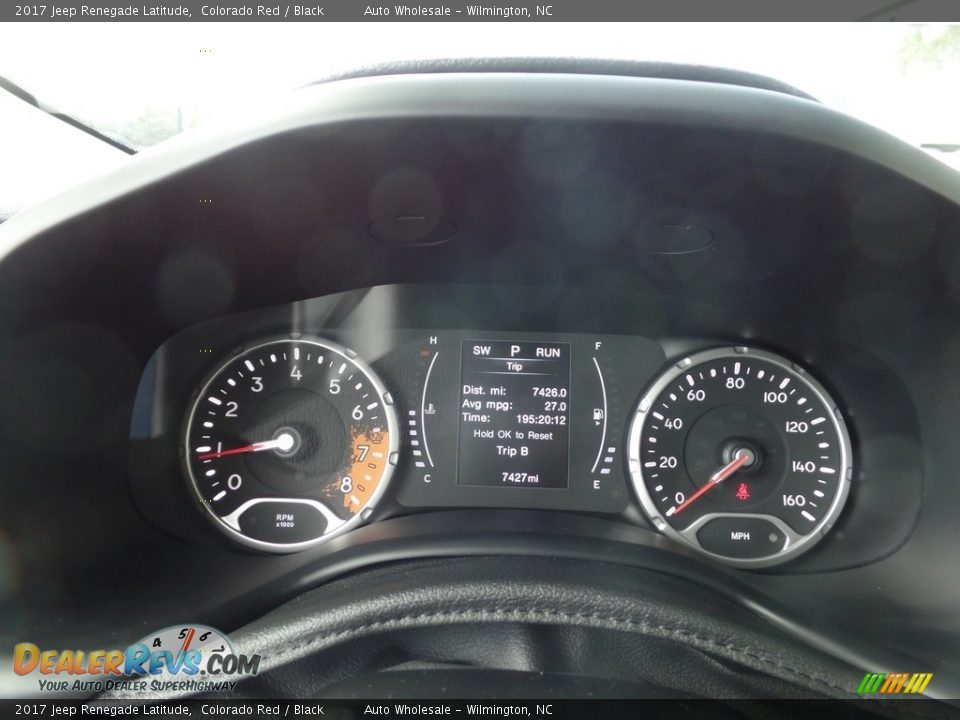 2017 Jeep Renegade Latitude Colorado Red / Black Photo #16