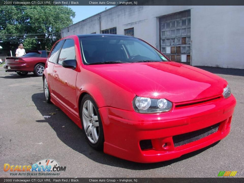 2000 Volkswagen GTI GLX VR6 Flash Red / Black Photo #7