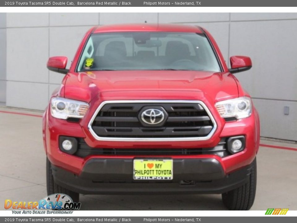 2019 Toyota Tacoma SR5 Double Cab Barcelona Red Metallic / Black Photo #2