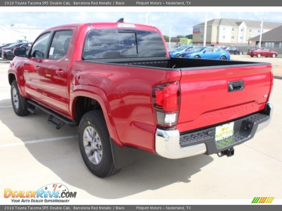 2019 Toyota Tacoma SR5 Double Cab Barcelona Red Metallic / Black Photo #6