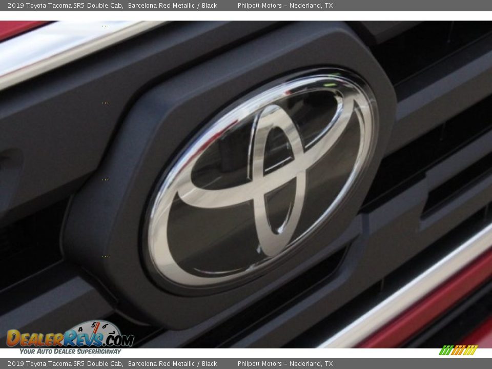 2019 Toyota Tacoma SR5 Double Cab Barcelona Red Metallic / Black Photo #11