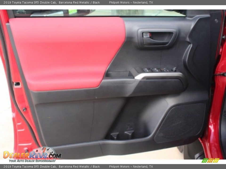2019 Toyota Tacoma SR5 Double Cab Barcelona Red Metallic / Black Photo #12
