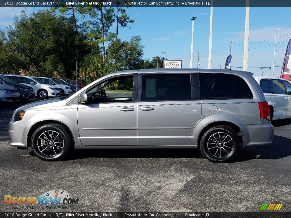 2016 Dodge Grand Caravan R/T Billet Silver Metallic / Black Photo #2