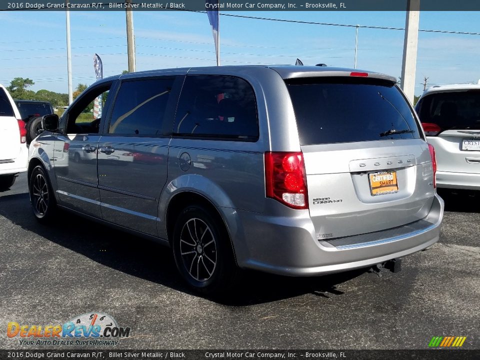 2016 Dodge Grand Caravan R/T Billet Silver Metallic / Black Photo #3
