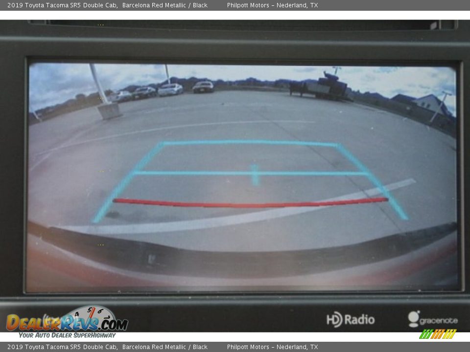 2019 Toyota Tacoma SR5 Double Cab Barcelona Red Metallic / Black Photo #15