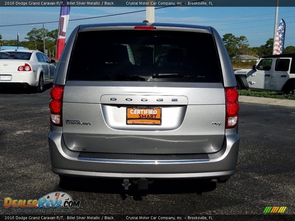 2016 Dodge Grand Caravan R/T Billet Silver Metallic / Black Photo #4