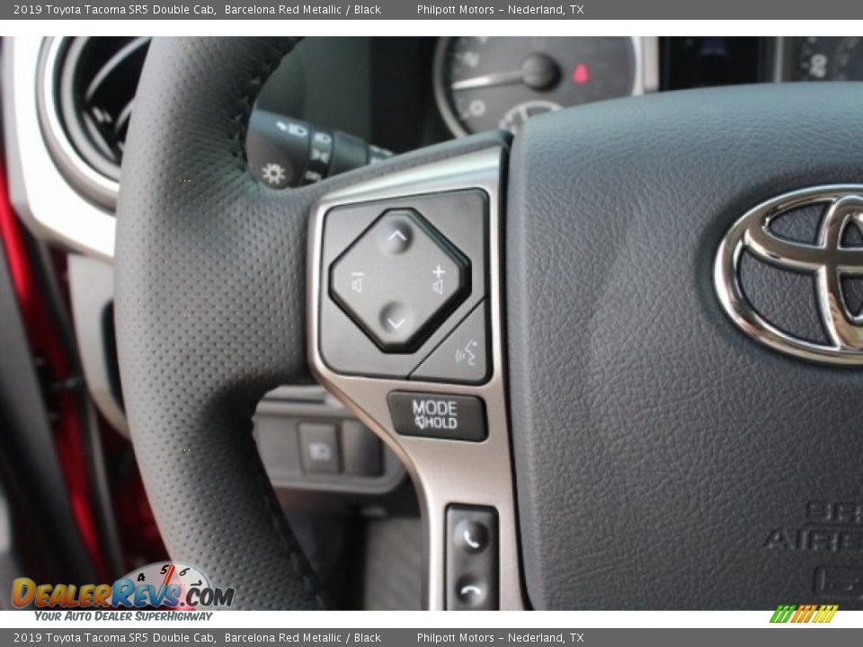 2019 Toyota Tacoma SR5 Double Cab Barcelona Red Metallic / Black Photo #18