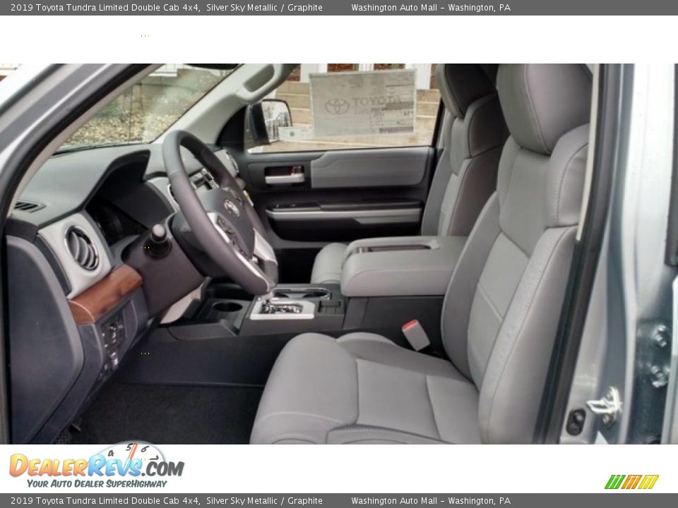 Front Seat of 2019 Toyota Tundra Limited Double Cab 4x4 Photo #15