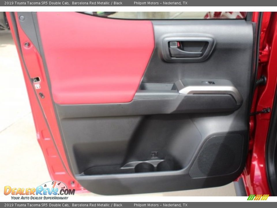 2019 Toyota Tacoma SR5 Double Cab Barcelona Red Metallic / Black Photo #21