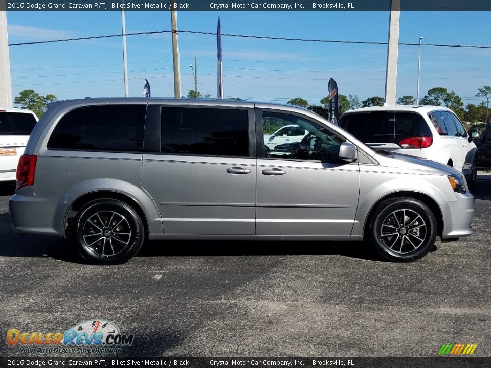 2016 Dodge Grand Caravan R/T Billet Silver Metallic / Black Photo #6