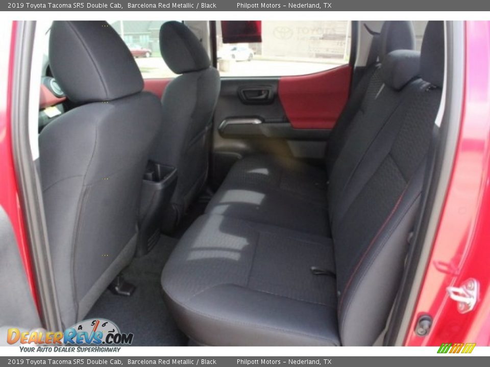 2019 Toyota Tacoma SR5 Double Cab Barcelona Red Metallic / Black Photo #22