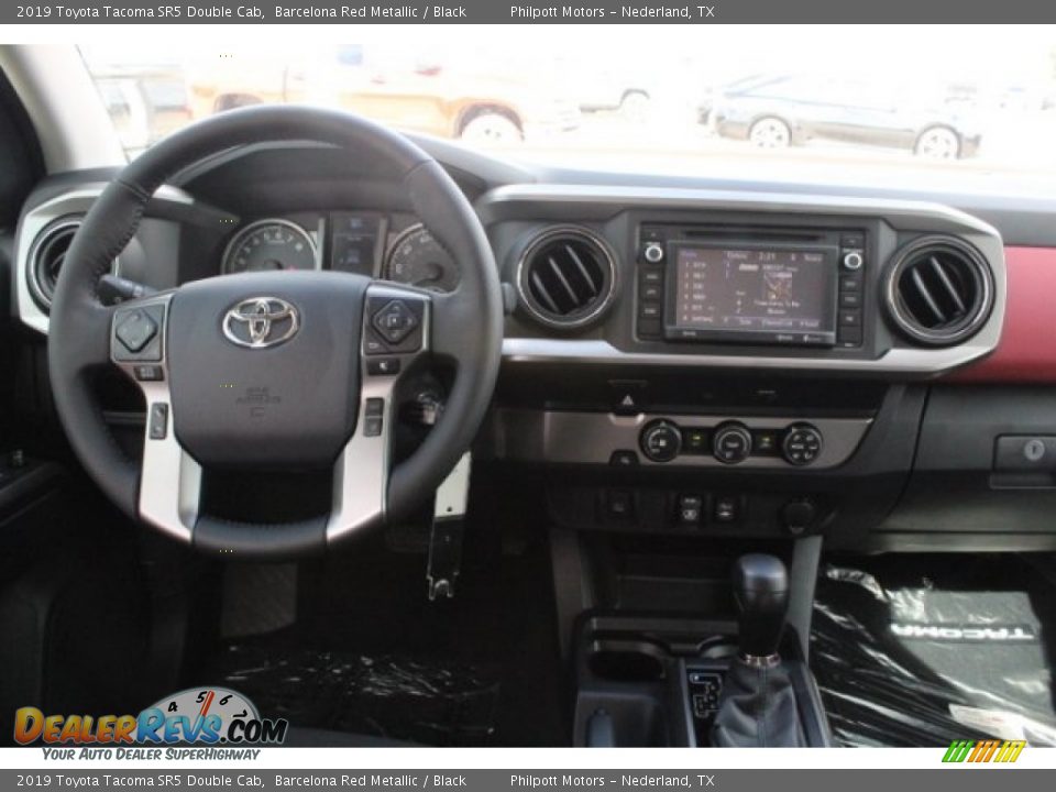 2019 Toyota Tacoma SR5 Double Cab Barcelona Red Metallic / Black Photo #23