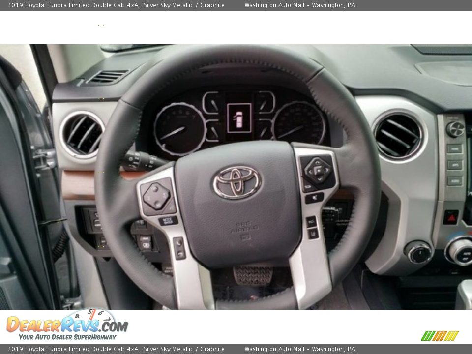 2019 Toyota Tundra Limited Double Cab 4x4 Steering Wheel Photo #19
